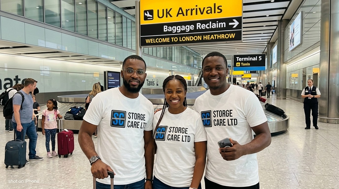 Storge Care team at London Heathrow